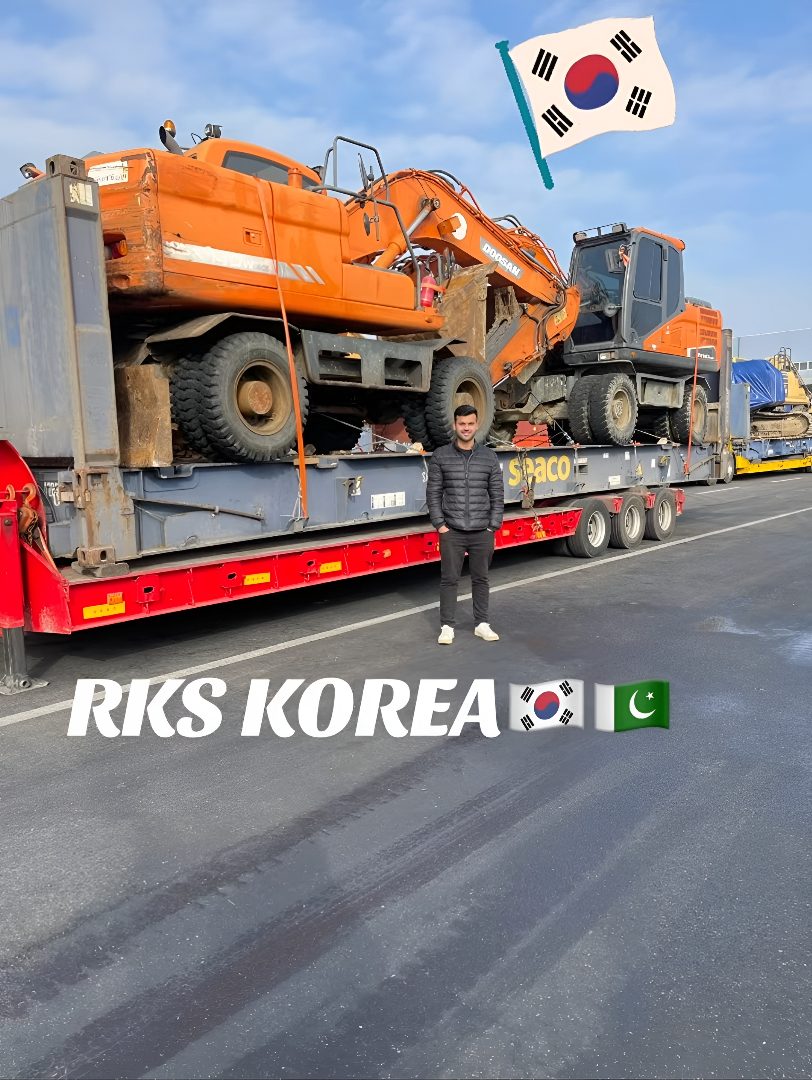 RKS Korea Heavy Equipment Delivery
